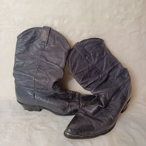 Dingo Black Leather Boots